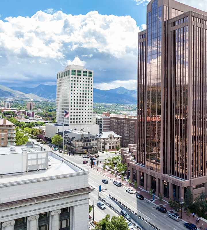 Downtown Salt Lake City, Utah